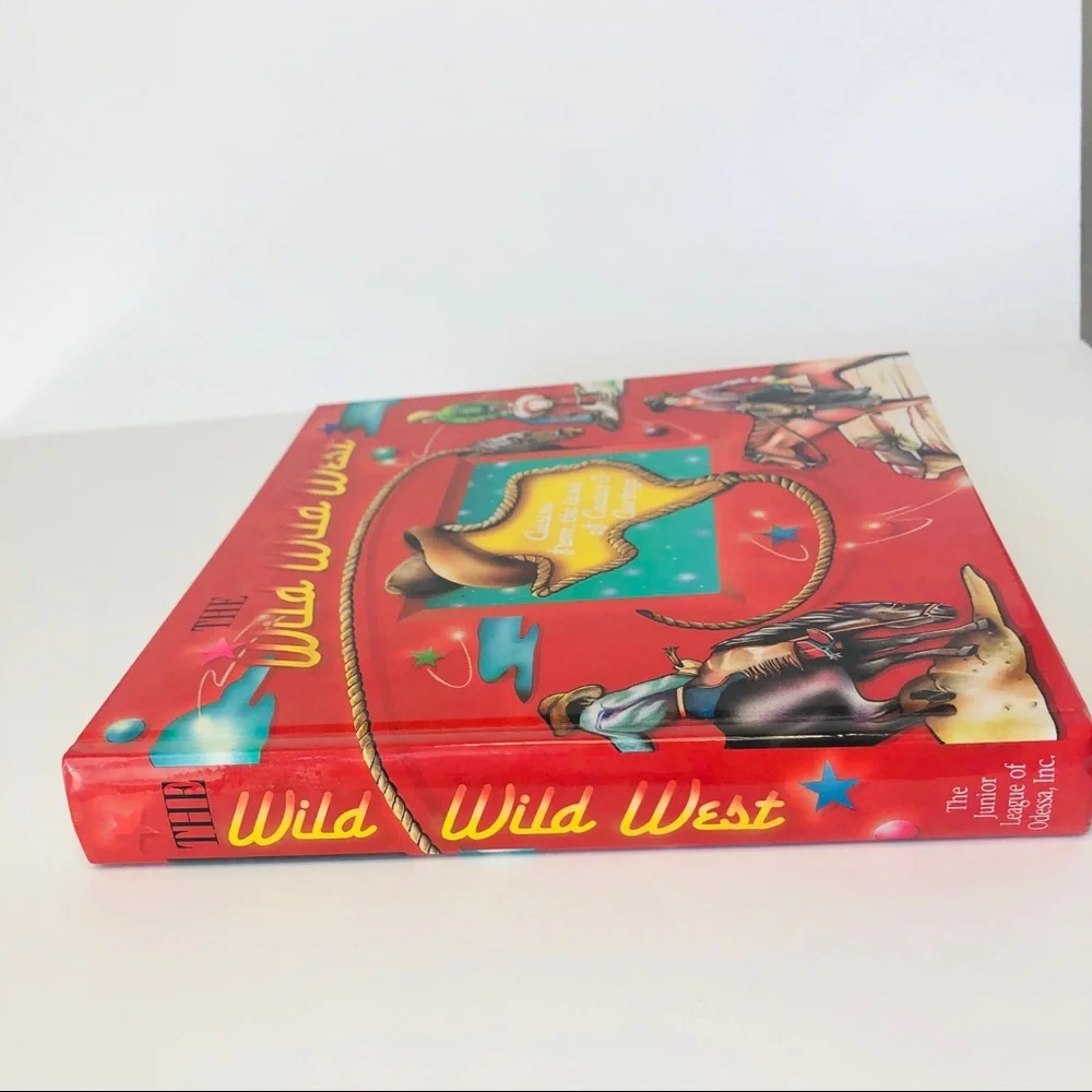 Wild Wild West Cookbook Cactus &‎ Cowboys 1990s Junior League